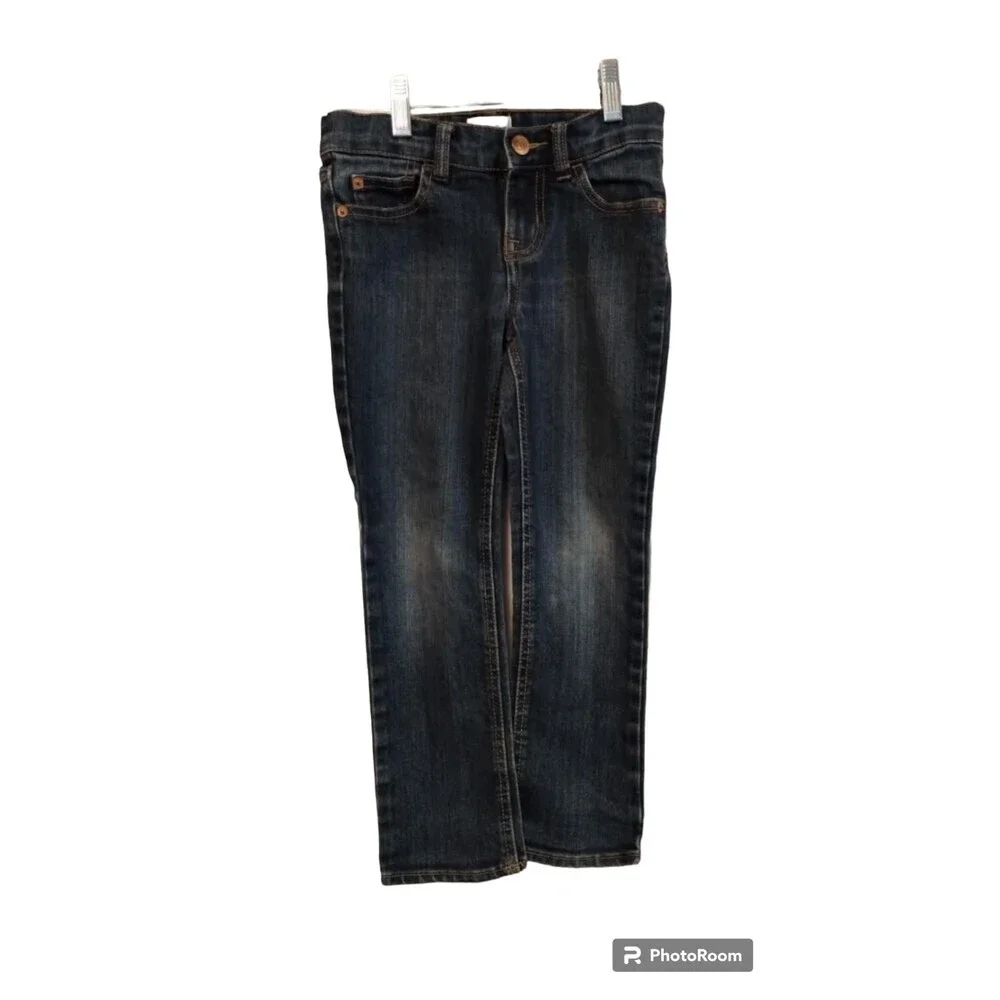 Children's Place Dark Wash‎ Skinny Stretch Jeans 6